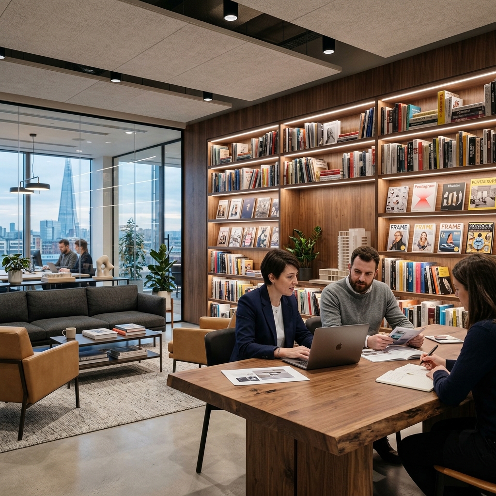 Corporate Strategy Library and Tech Innovation Workspace
